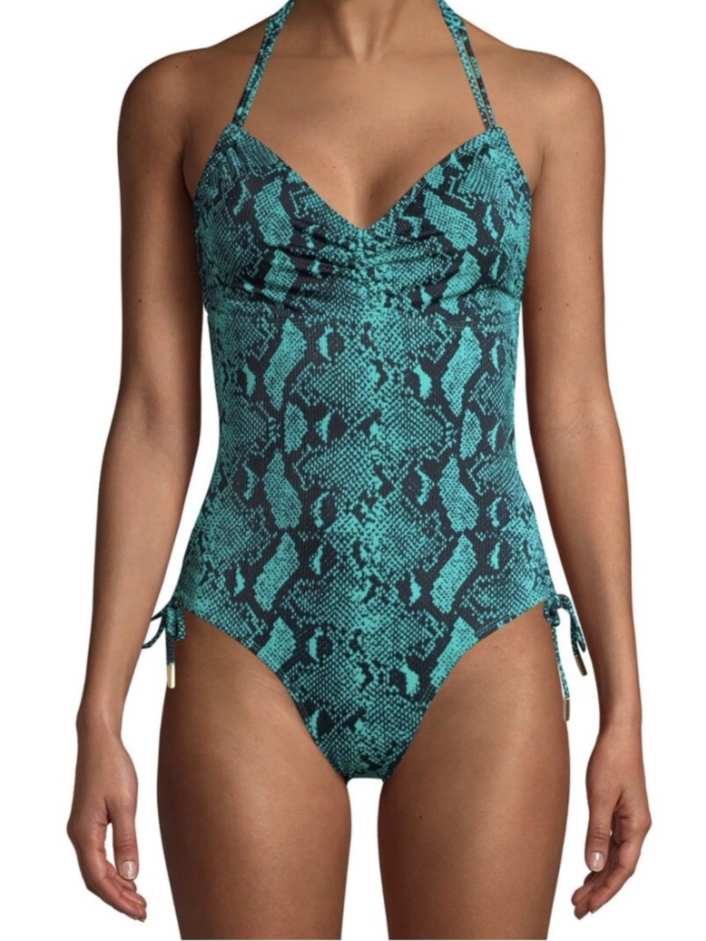No Boundaries Teal One-Piece Swimwear